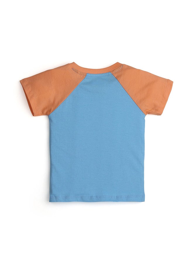BONTOTS Infant Boys That's How I Roll Printed Organic Cotton T-Shirt and Pants Set - Image 3